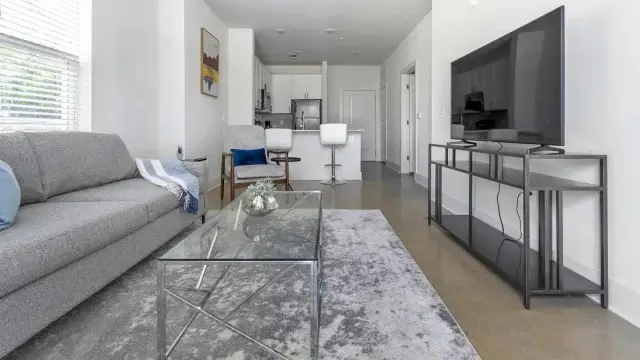 the henry apartments charlotte interior view